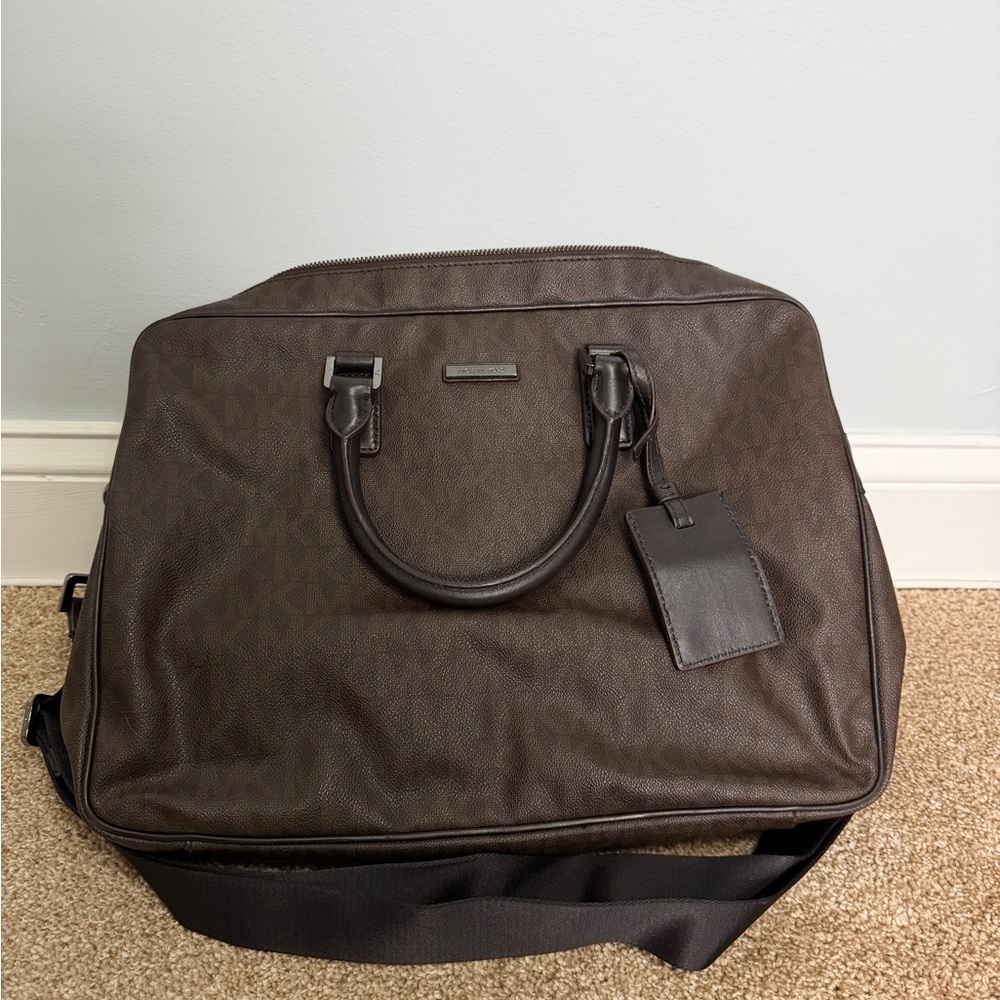 Elegant Dark Brown Belt Bag